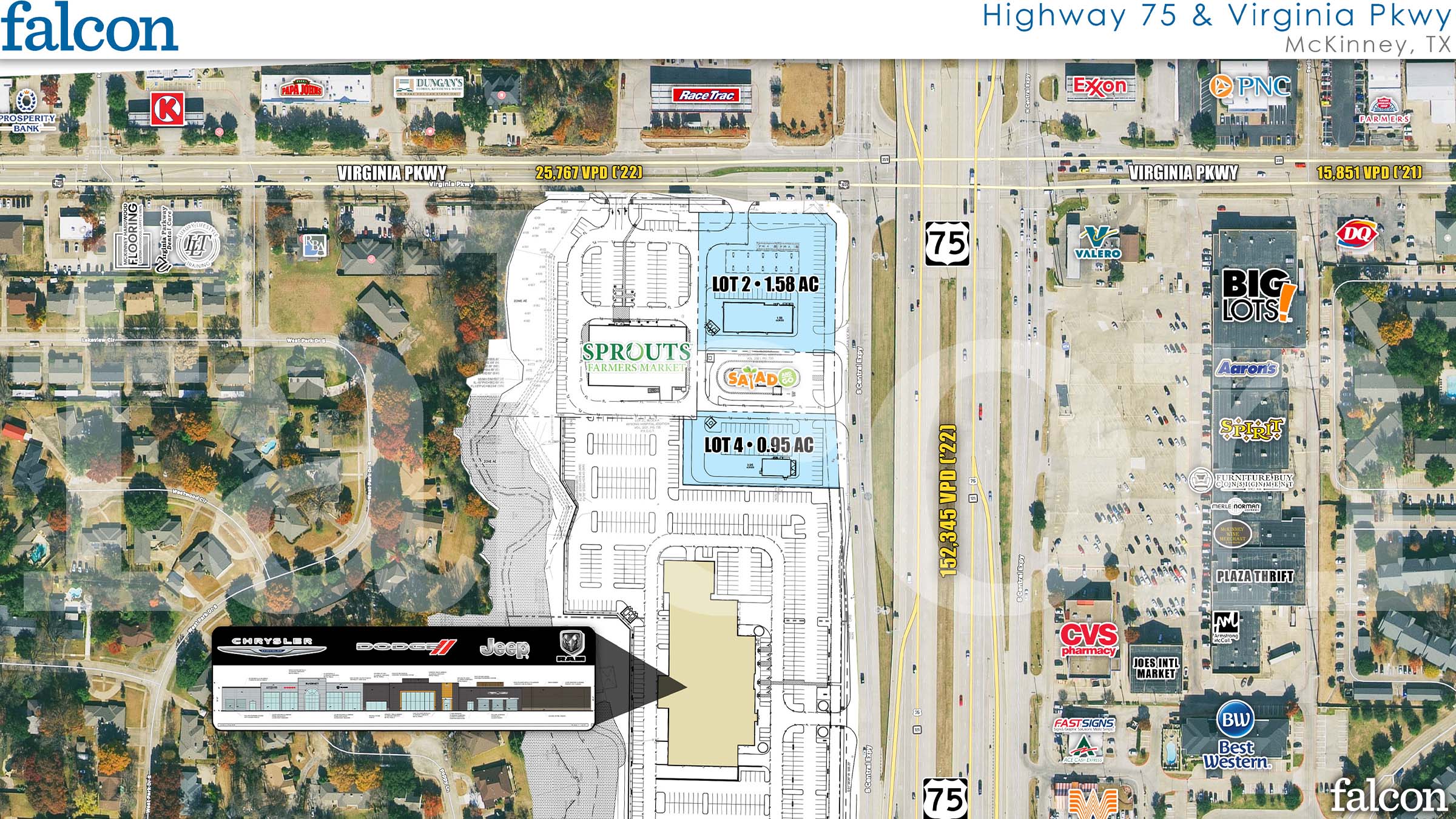 McKinney – SWC 75 & Virginia – Falcon Realty Advisors